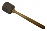Basový buben Mallet, ¨edá plstěná hlava