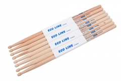 Eco line hickory paličky groovy 5A